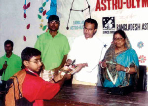 Prize giving of Astro-Olympiad 2006 at Barishal
