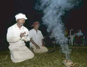 A cultural program by Garo people.